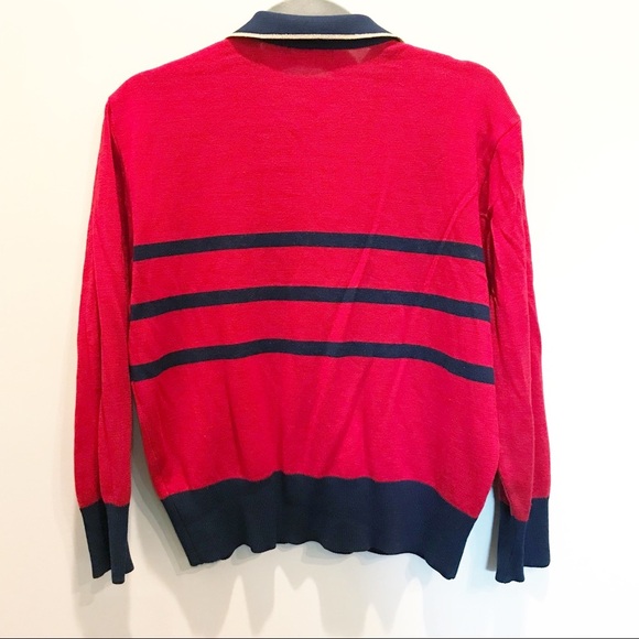 Women’s Red and Blue Top-Sz XL - Picture 3 of 4